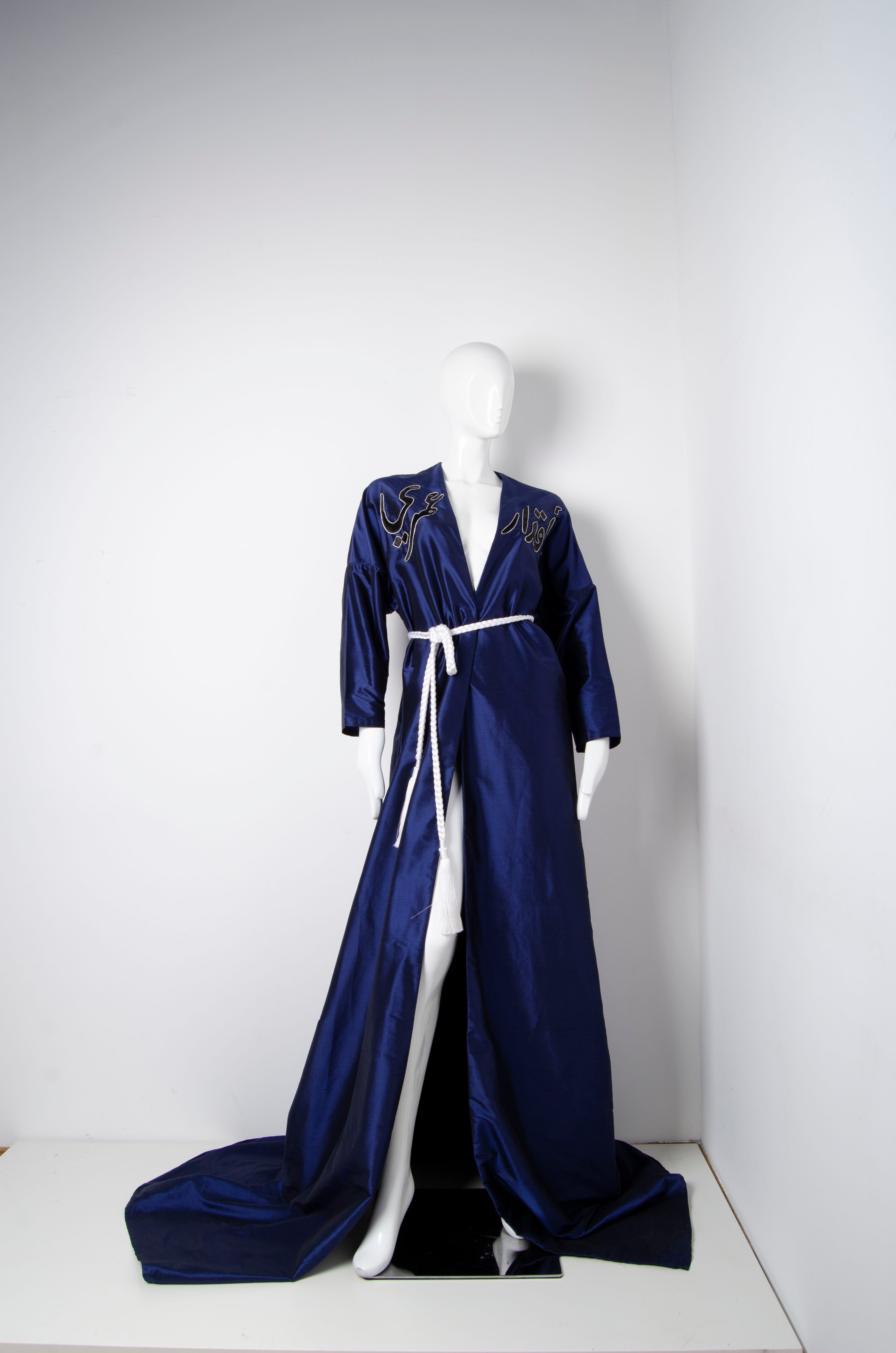 Aqdar Umri Blue Bisht - ZAID FAROUKI