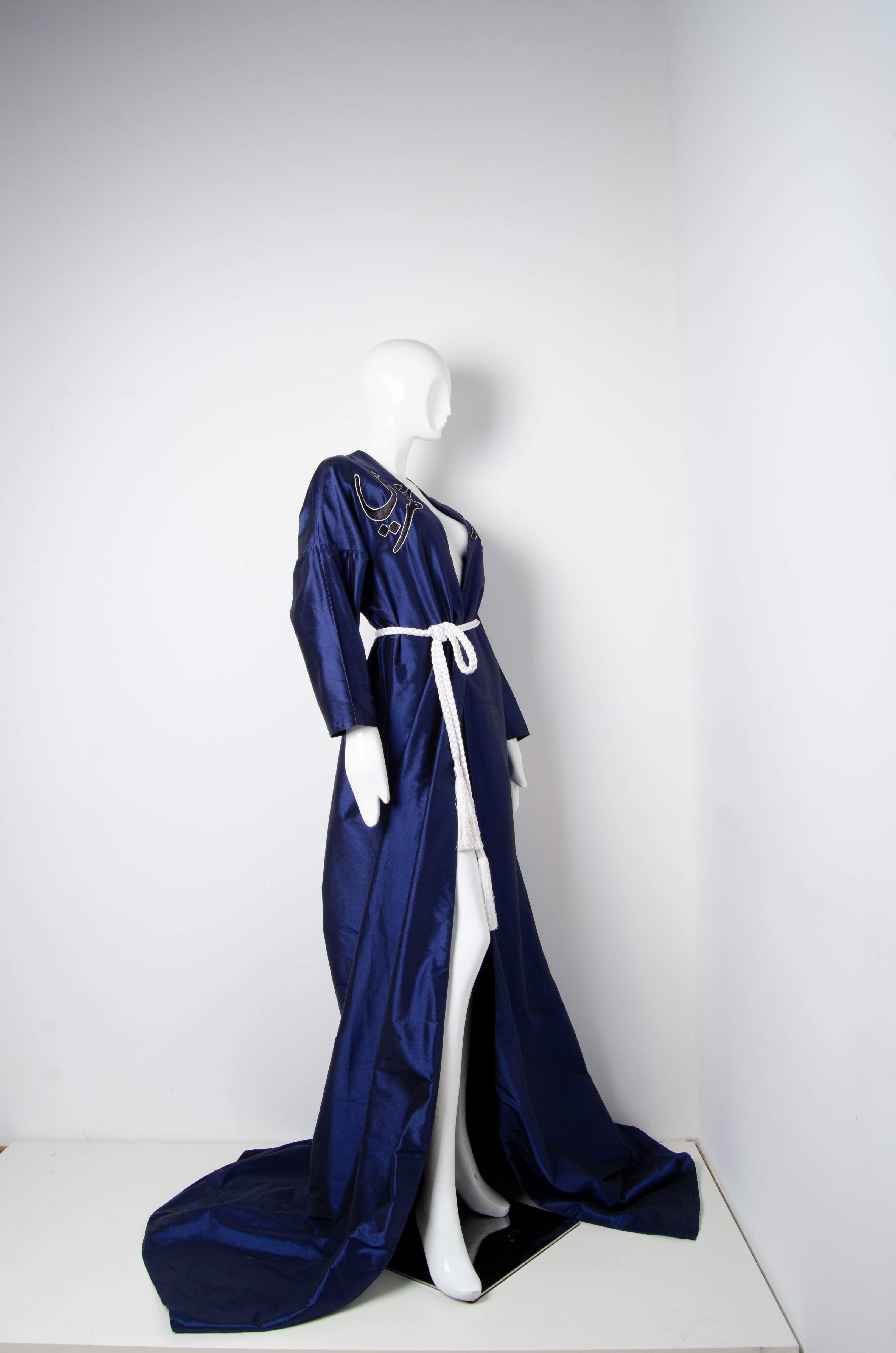 Aqdar Umri Blue Bisht - ZAID FAROUKI
