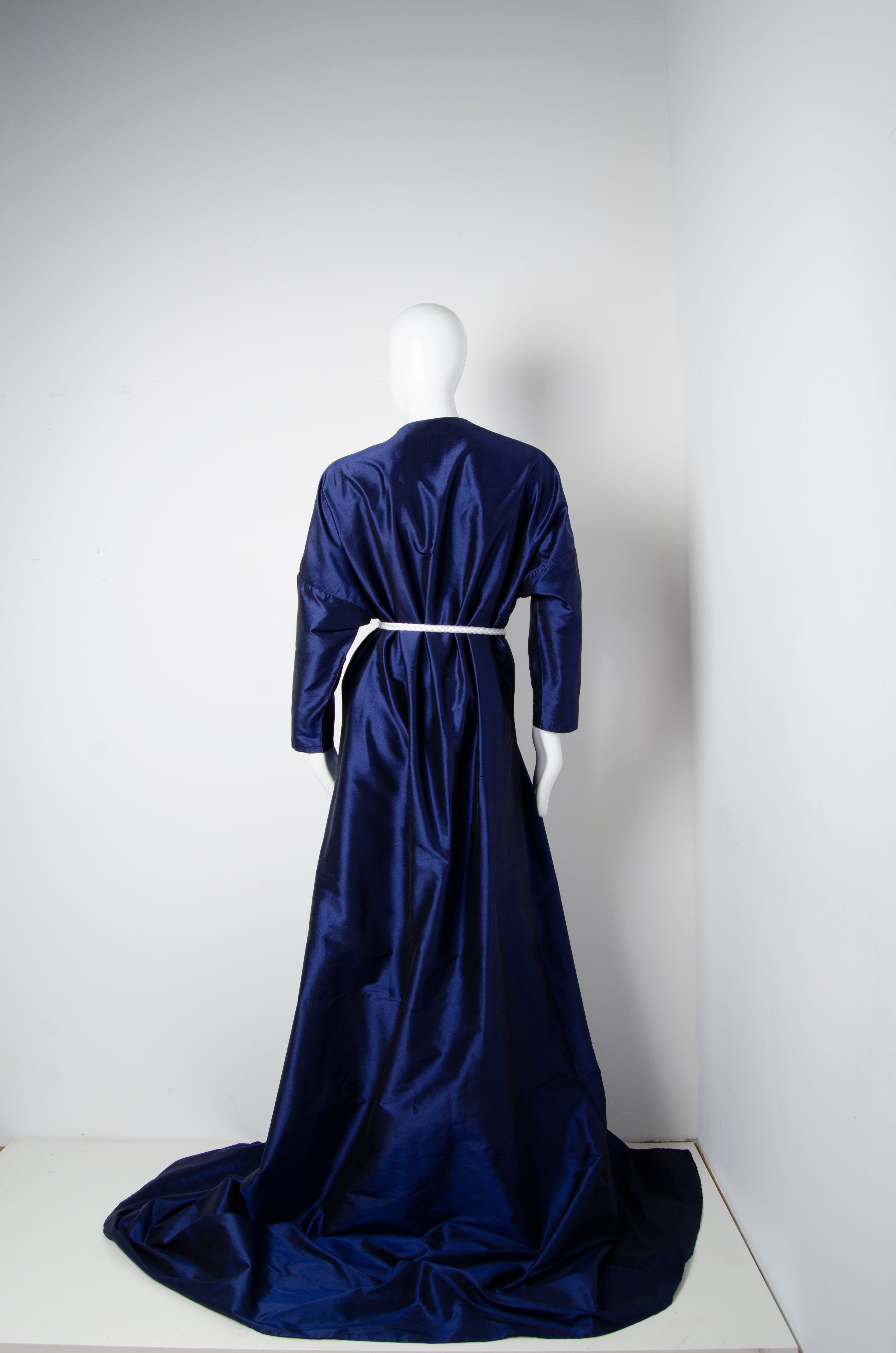 Aqdar Umri Blue Bisht - ZAID FAROUKI