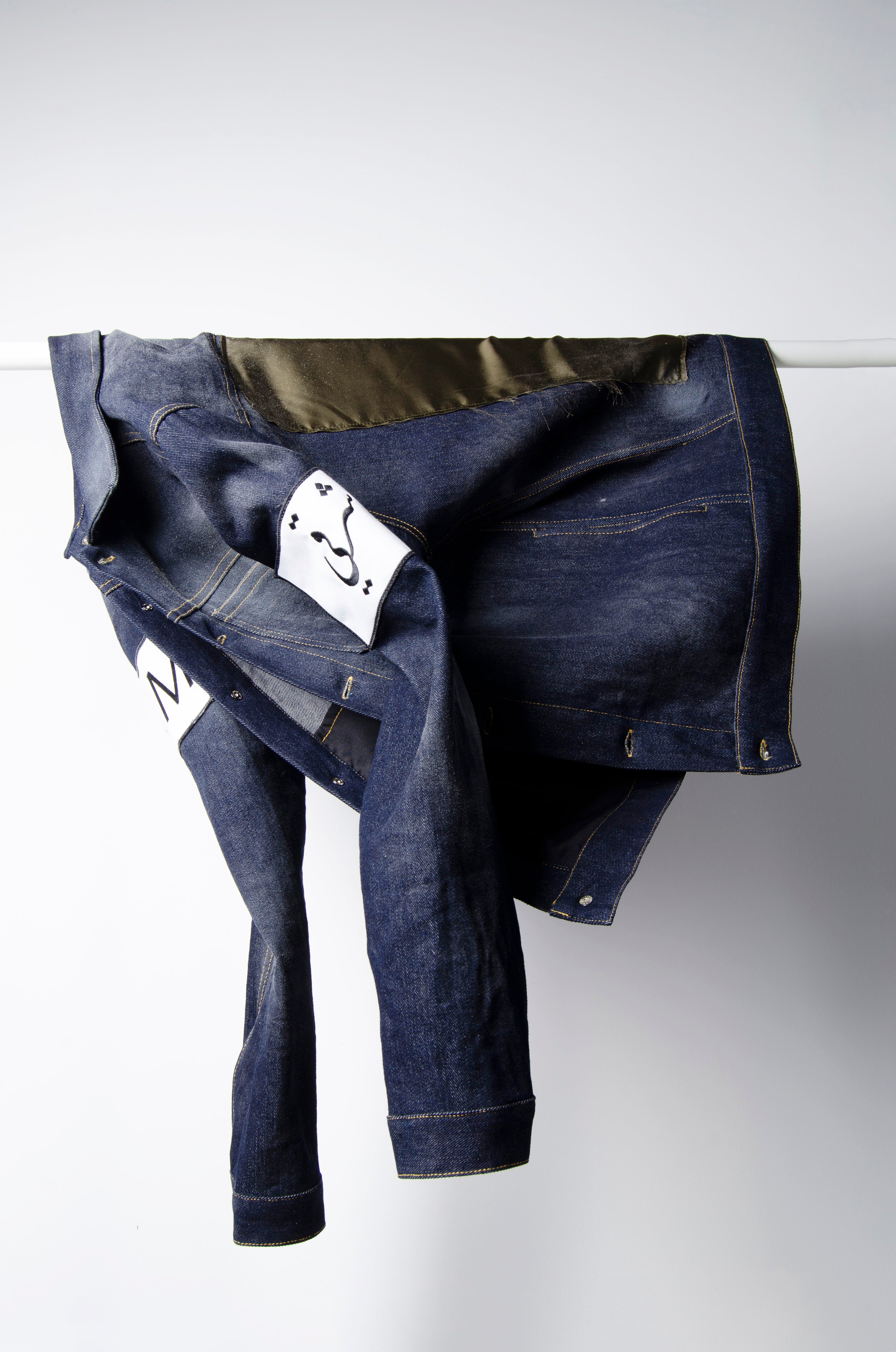 I AM SHARQI Denim Jacket - ZAID FAROUKI