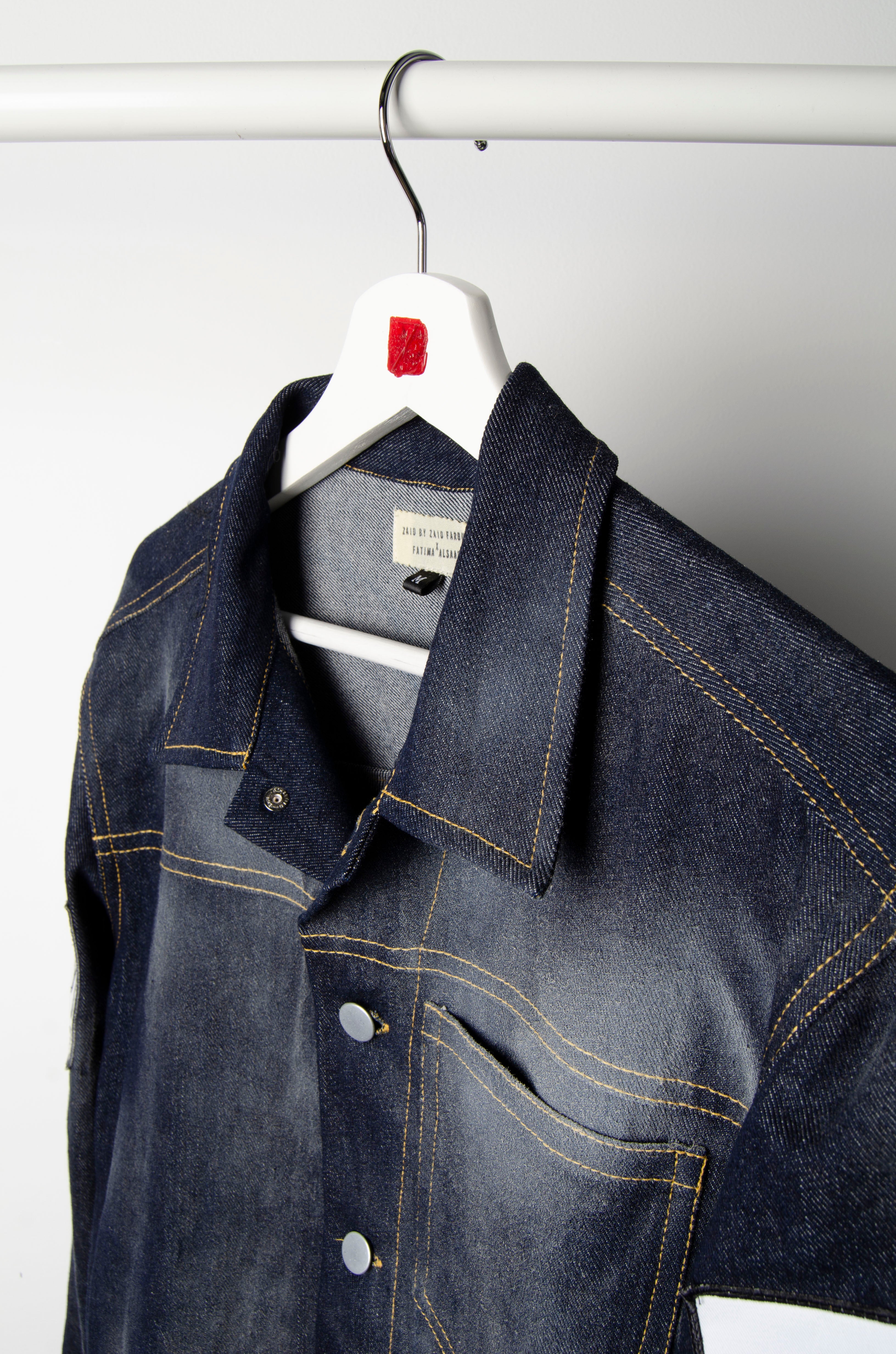 I AM SHARQI Denim Jacket - ZAID FAROUKI