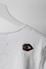 Embroidered Eye T-Shirt - ZAID FAROUKI