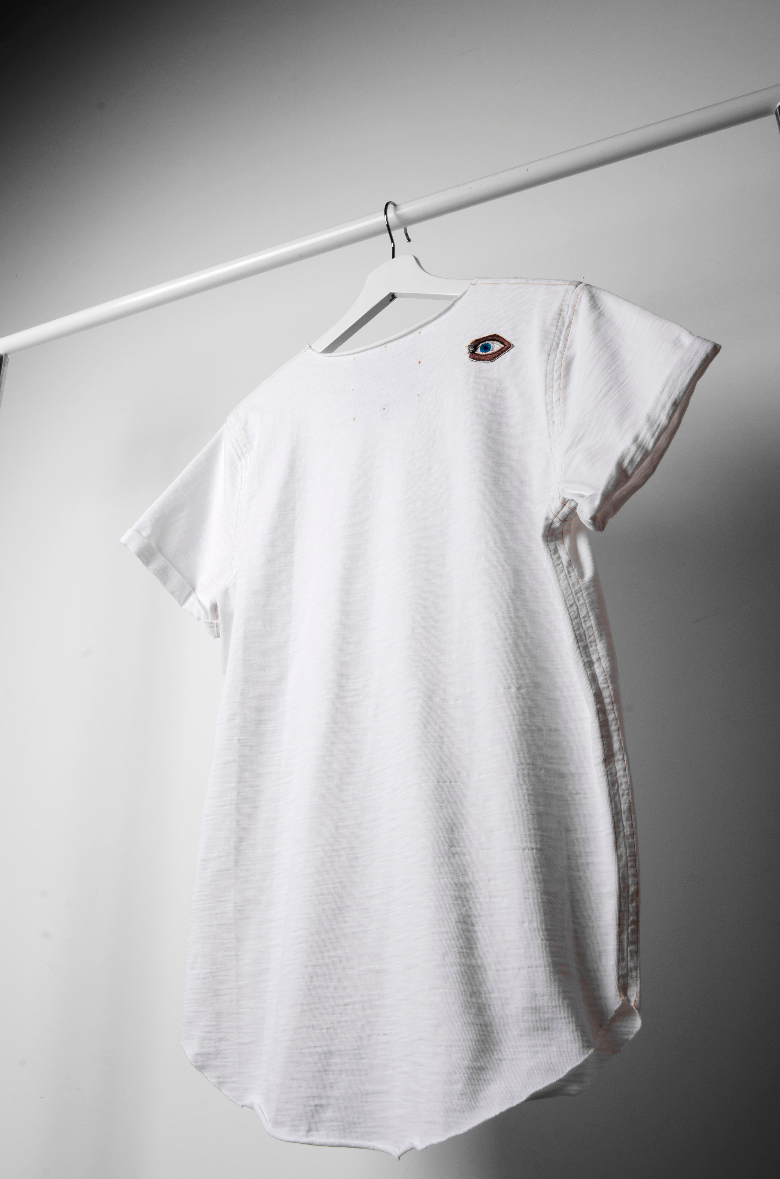 Embroidered Eye T-Shirt - ZAID FAROUKI