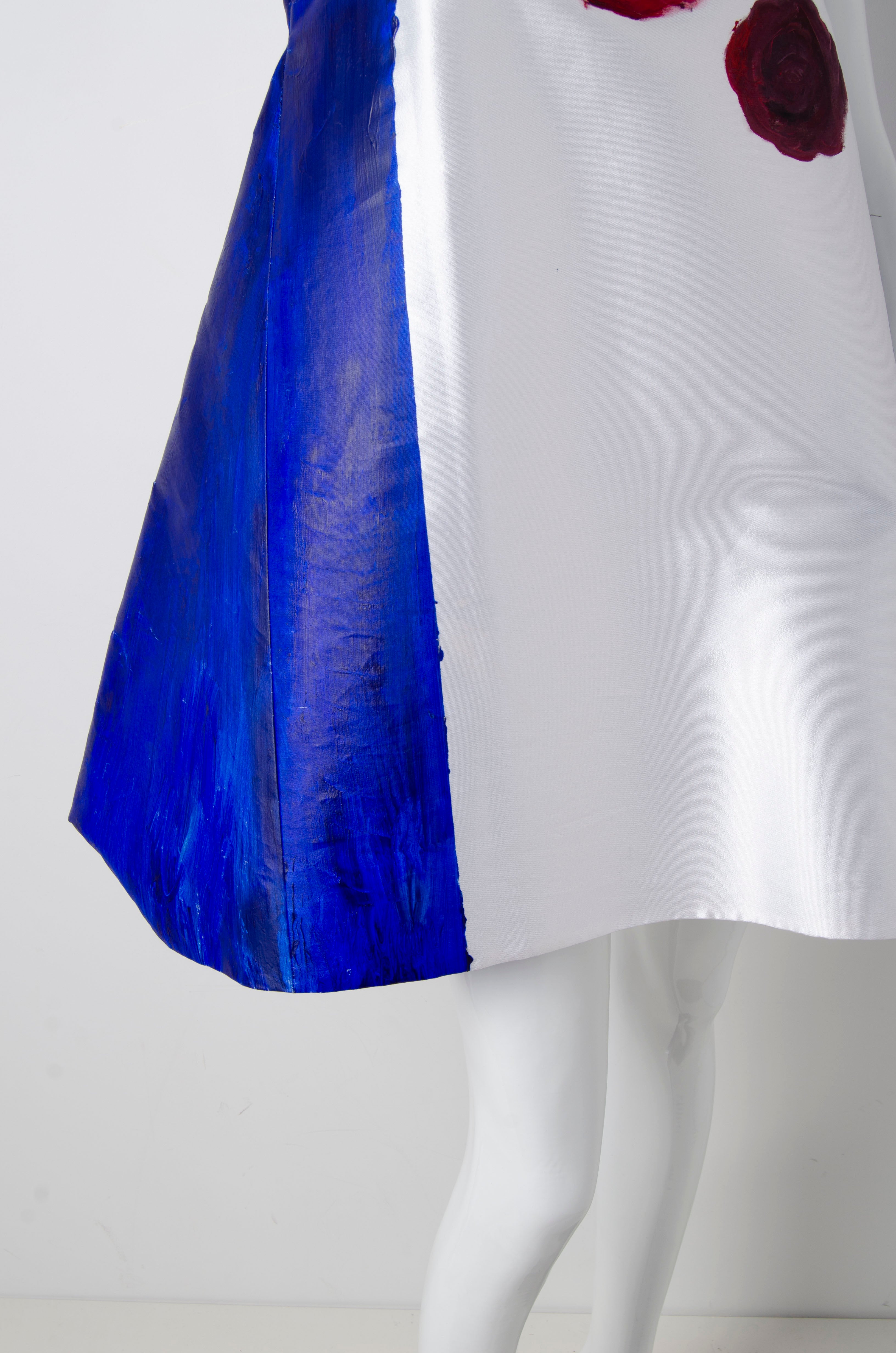 Handpainted Tent Dress - ZAID FAROUKI