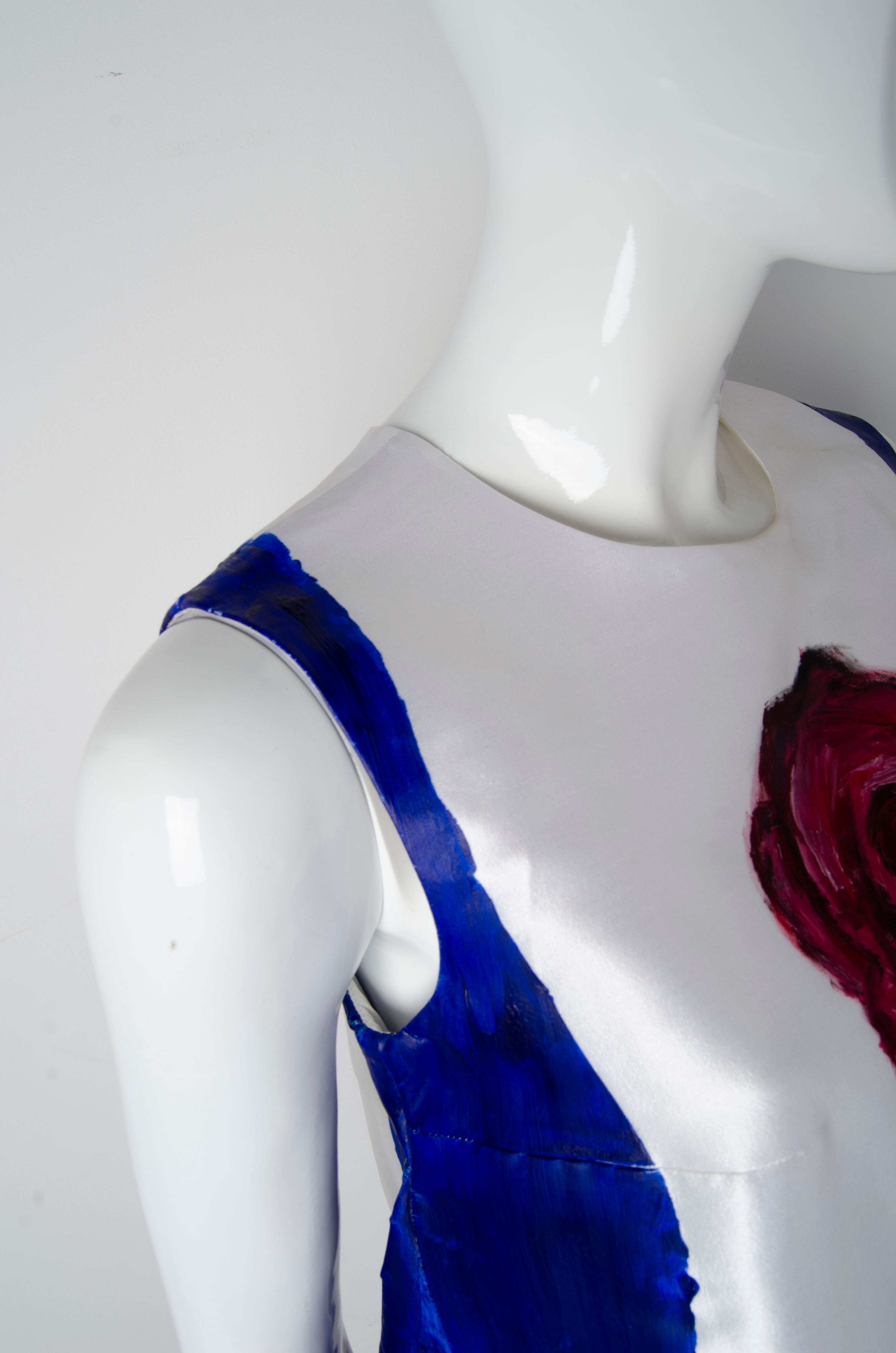 Handpainted Tent Dress - ZAID FAROUKI