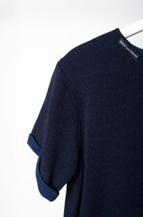 Embroidered Eye Blue Top - ZAID FAROUKI