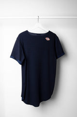 Embroidered Eye Blue Top - ZAID FAROUKI