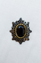 Gold Metalwork Brooch