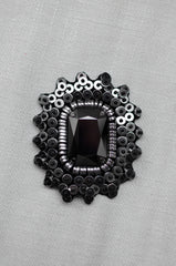 Silver Metalwork Brooch
