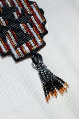 Crystal Tassel Brooch
