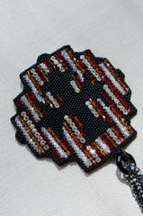 Crystal Tassel Brooch