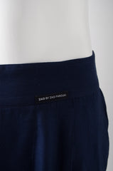 Navy Blue Pyjama Chic Pants - ZAID FAROUKI