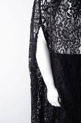 Lace Cape - ZAID FAROUKI