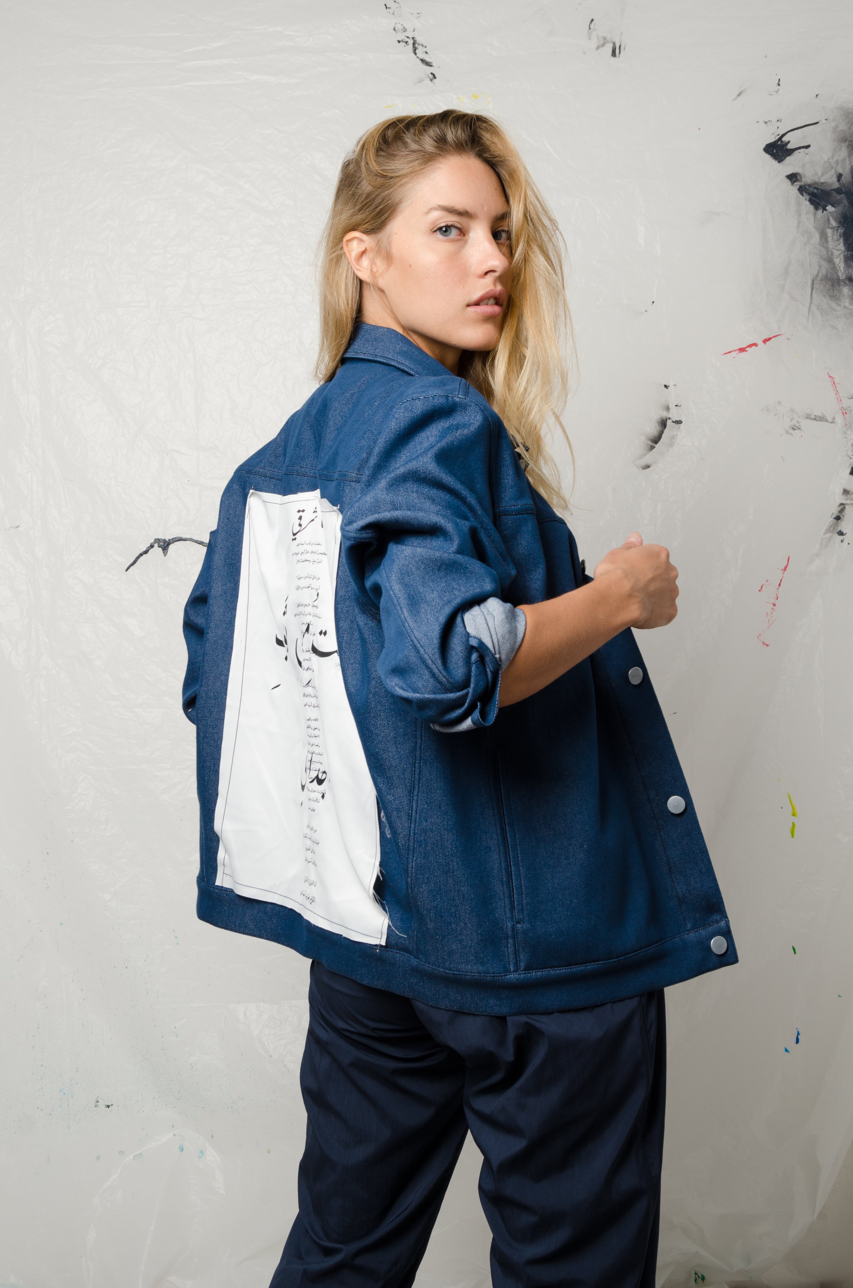 Poem Denim Jacket - ZAID FAROUKI