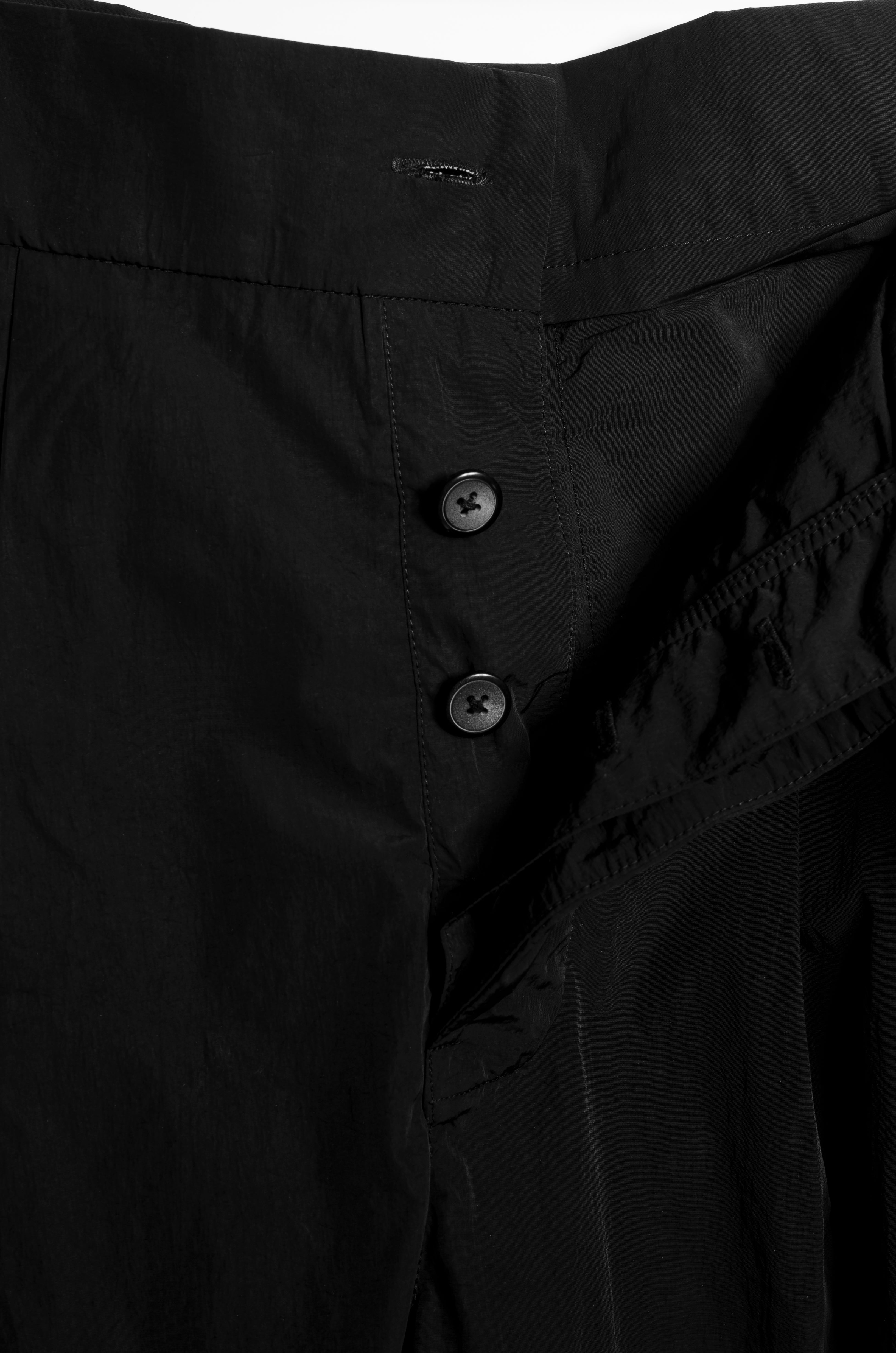 Black Parachute Suit