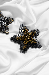 Silver & Gold-Toned Star Brooches