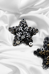 Silver & Gold-Toned Star Brooches