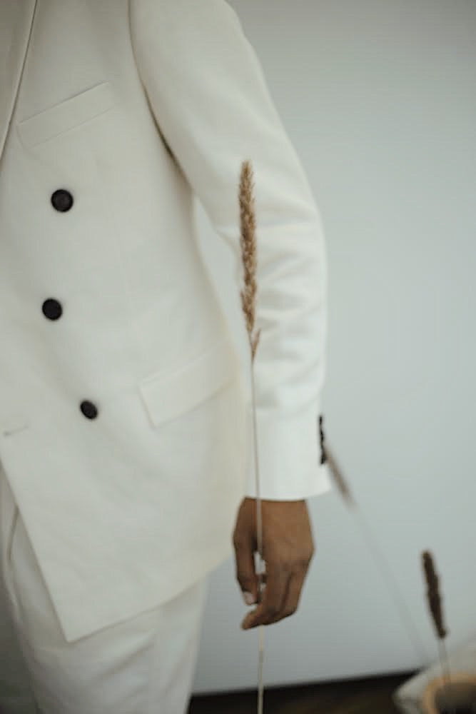 RAML Double Breasted Blazer - ZAID FAROUKI