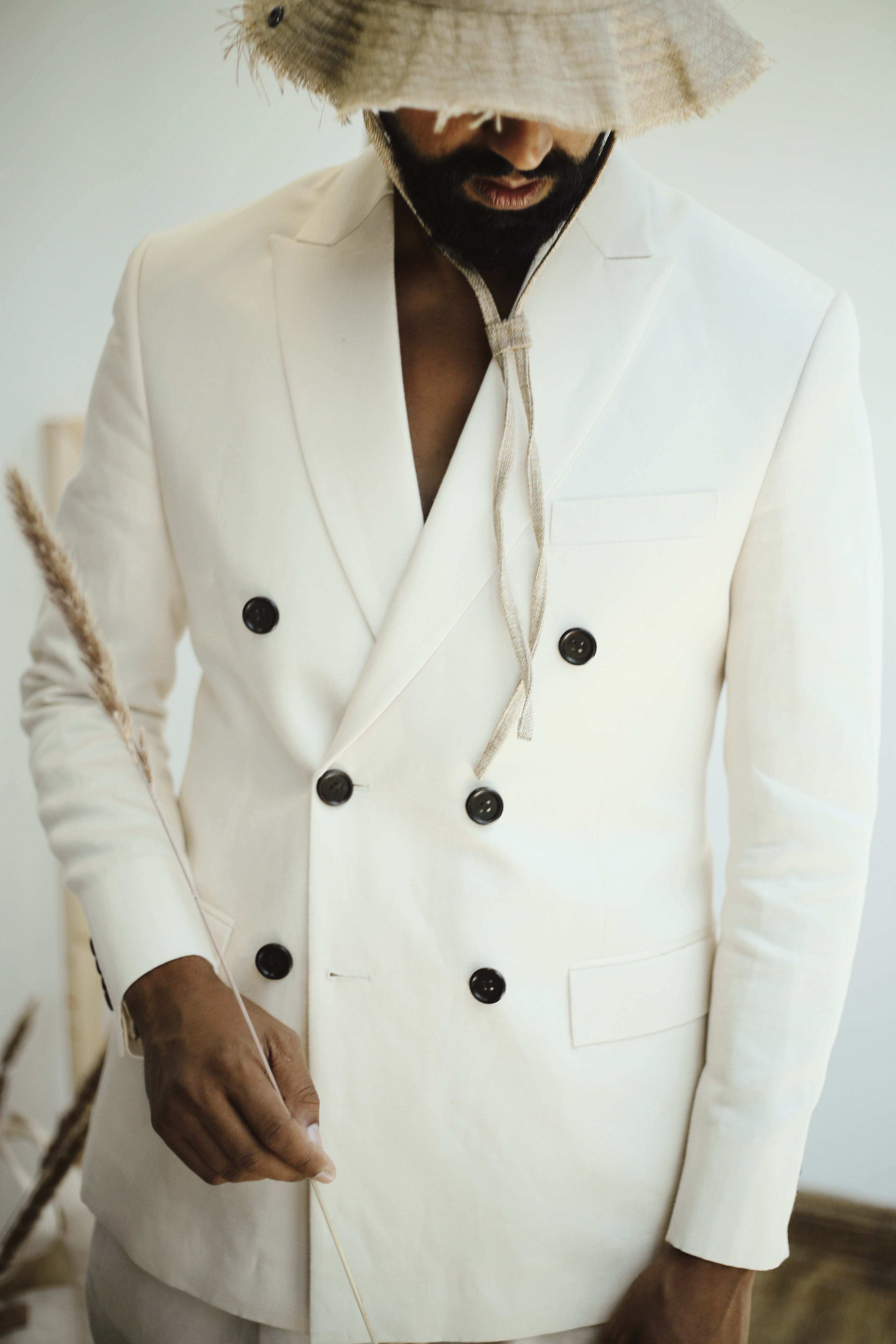 RAML Double Breasted Blazer - ZAID FAROUKI