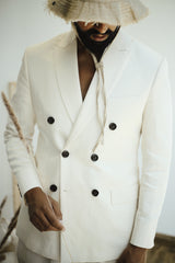 RAML Double Breasted Blazer - ZAID FAROUKI
