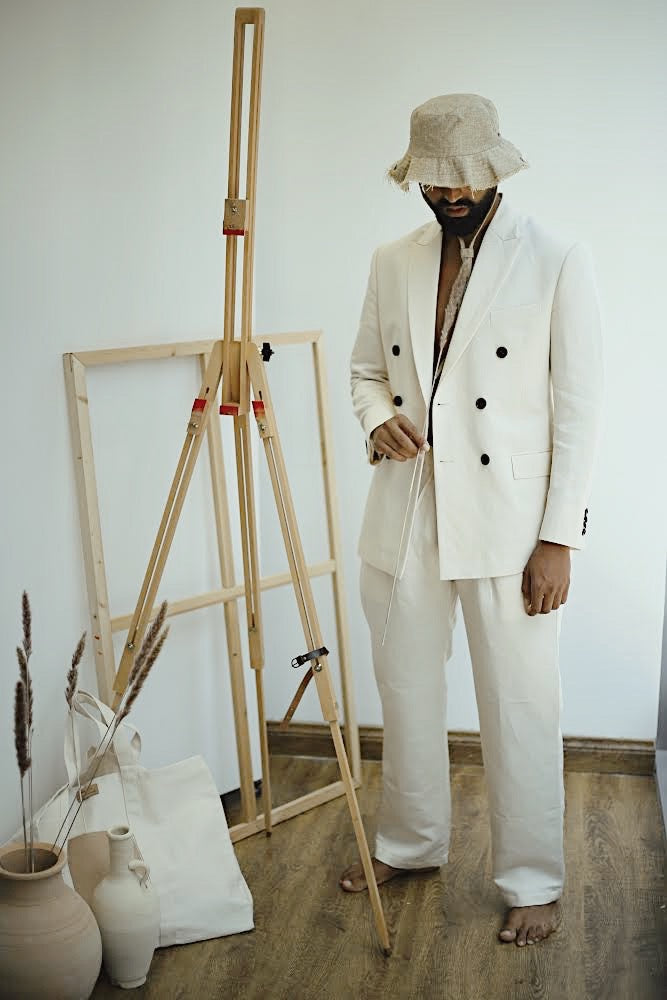 RAML Double Breasted Blazer - ZAID FAROUKI