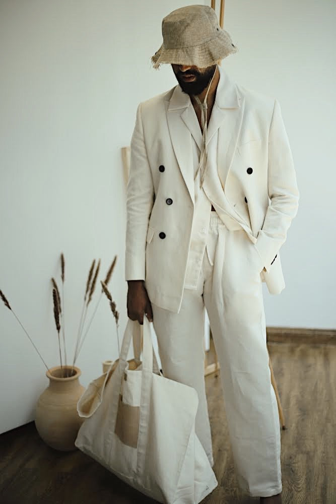 RAML Double Breasted Blazer - ZAID FAROUKI