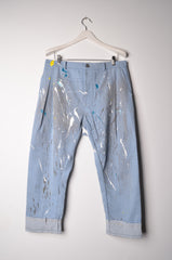 The Painted Denim Jeans - ZAID FAROUKI