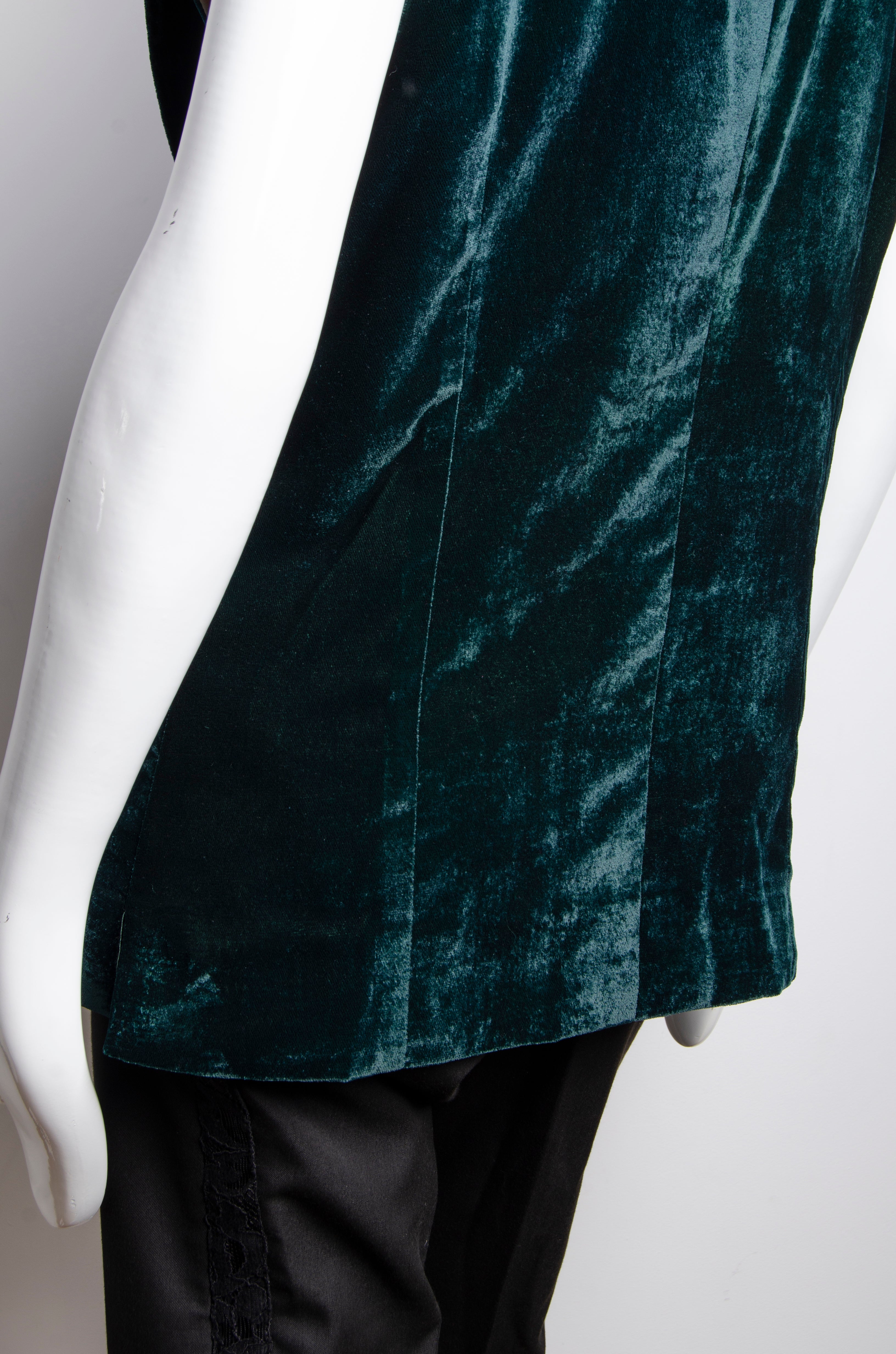 Emerald Waistcoat - ZAID FAROUKI