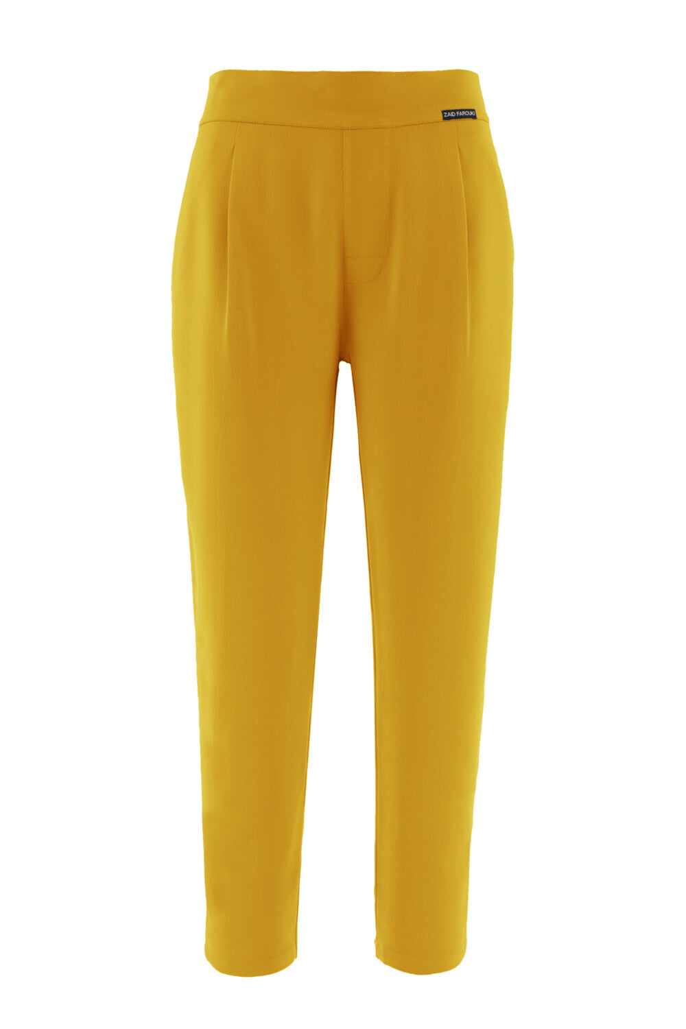 Amber Yellow Tailored Trousers