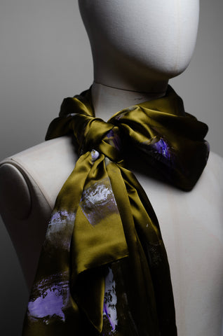 Ghubar Silk Scarf