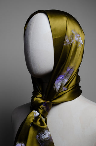 Ghubar Silk Scarf