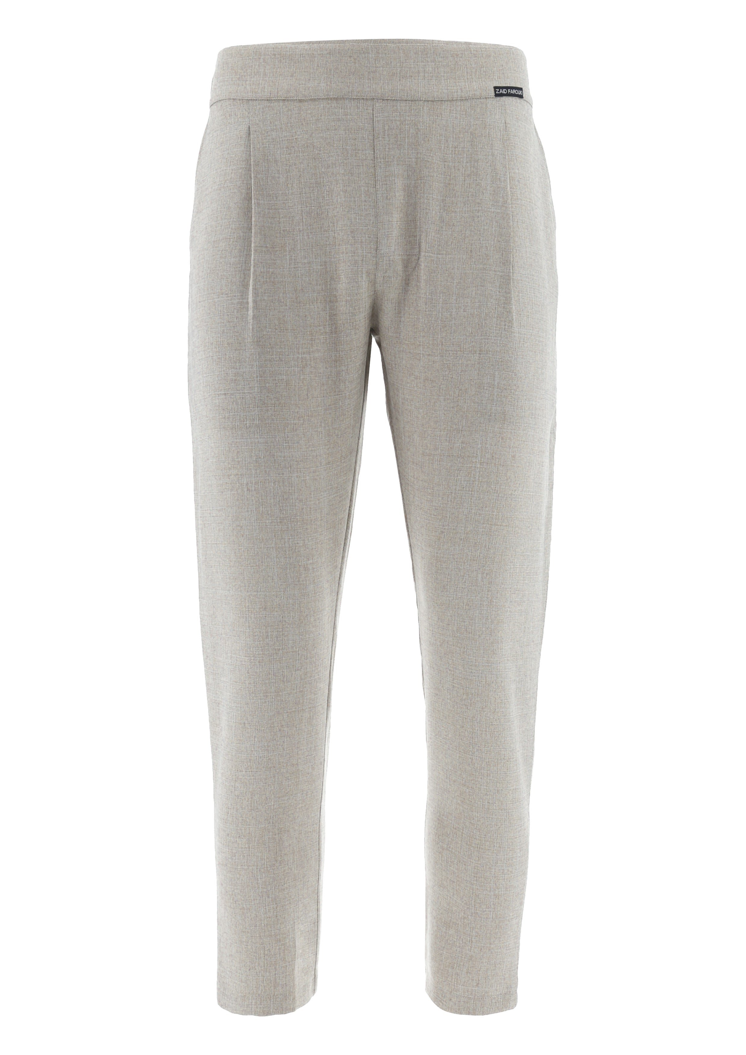 Beige Linden Tailored Trousers