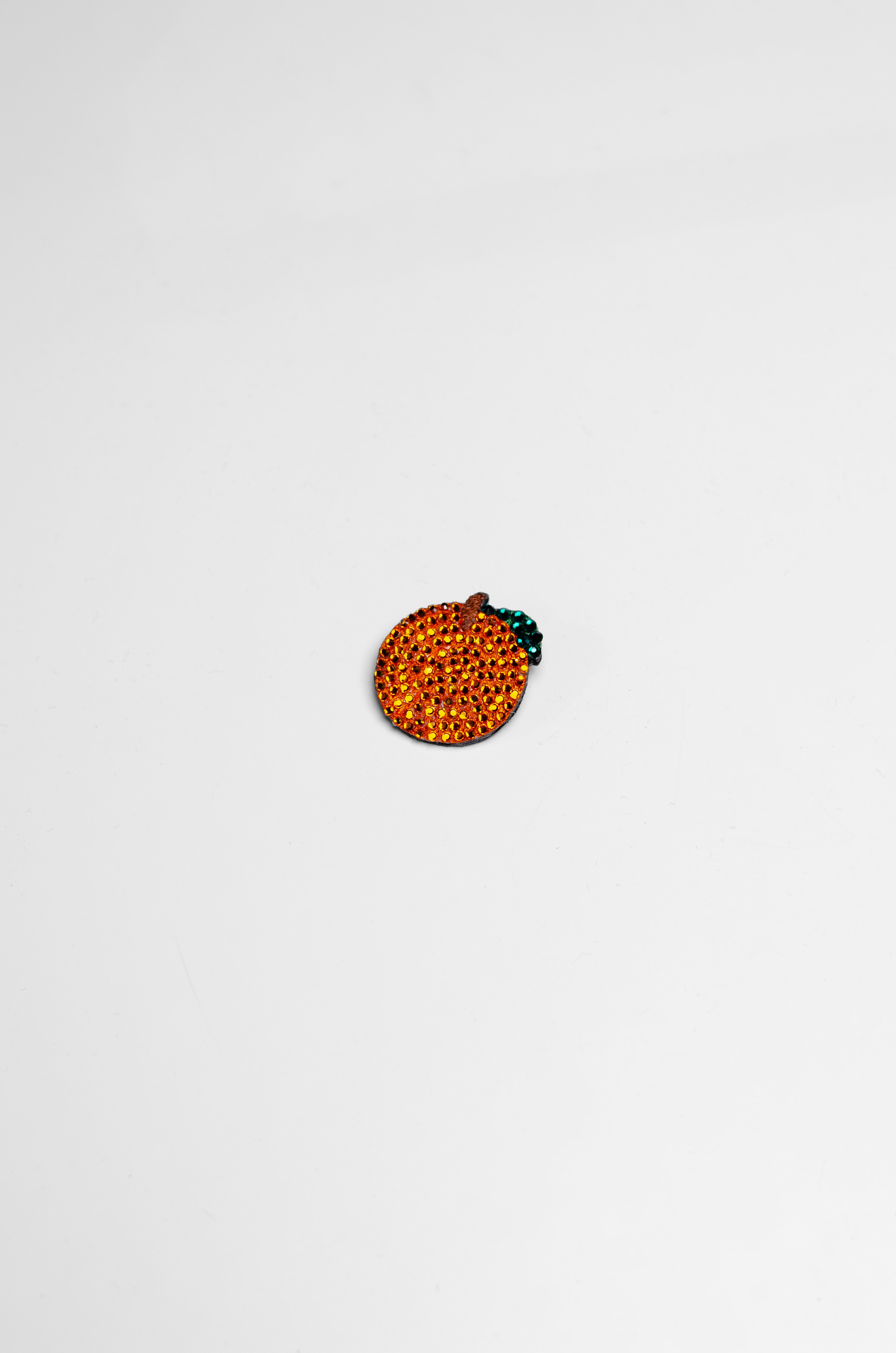 The Jaffa Orange Crystal Brooch - ZAID FAROUKI