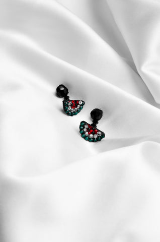 Crystal Watermelon Cufflinks