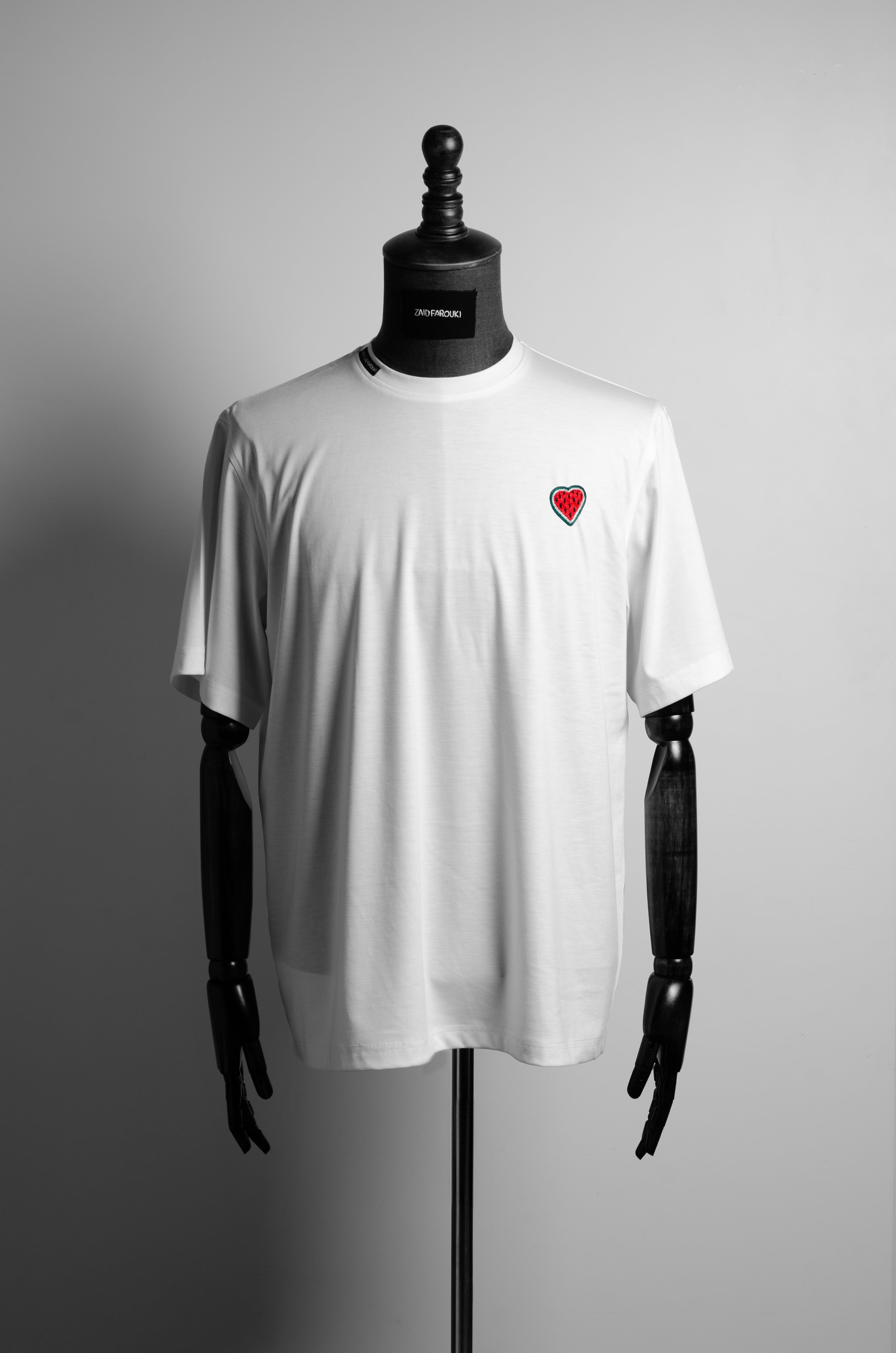 Watermelon Heart White T-shirt