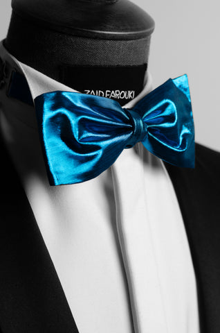 Blue Classic Bow Tie