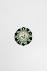 The Verdant Halo Brooch