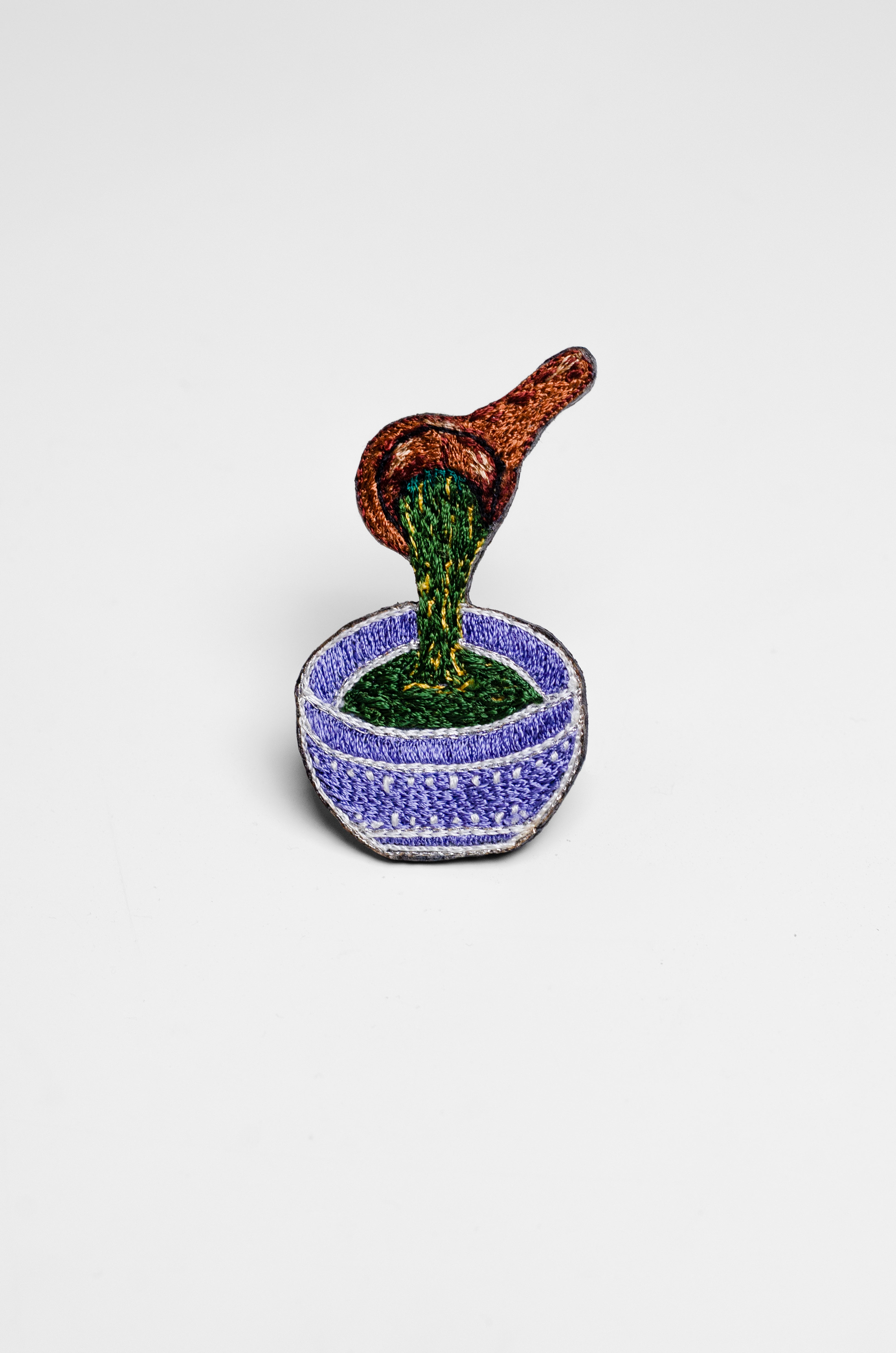 The Mloukhiyeh Brooch - ZAID FAROUKI