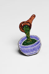 The Mloukhiyeh Brooch - ZAID FAROUKI