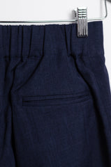 Navy Blue Linden Tailored Trousers