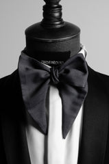 Asymmetric  Grey Bow Tie