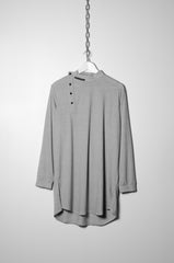 Button-detailed Tunic Top