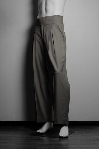 Fan Pleated Trouser - ZAID FAROUKI