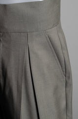 Fan Pleated Trouser - ZAID FAROUKI