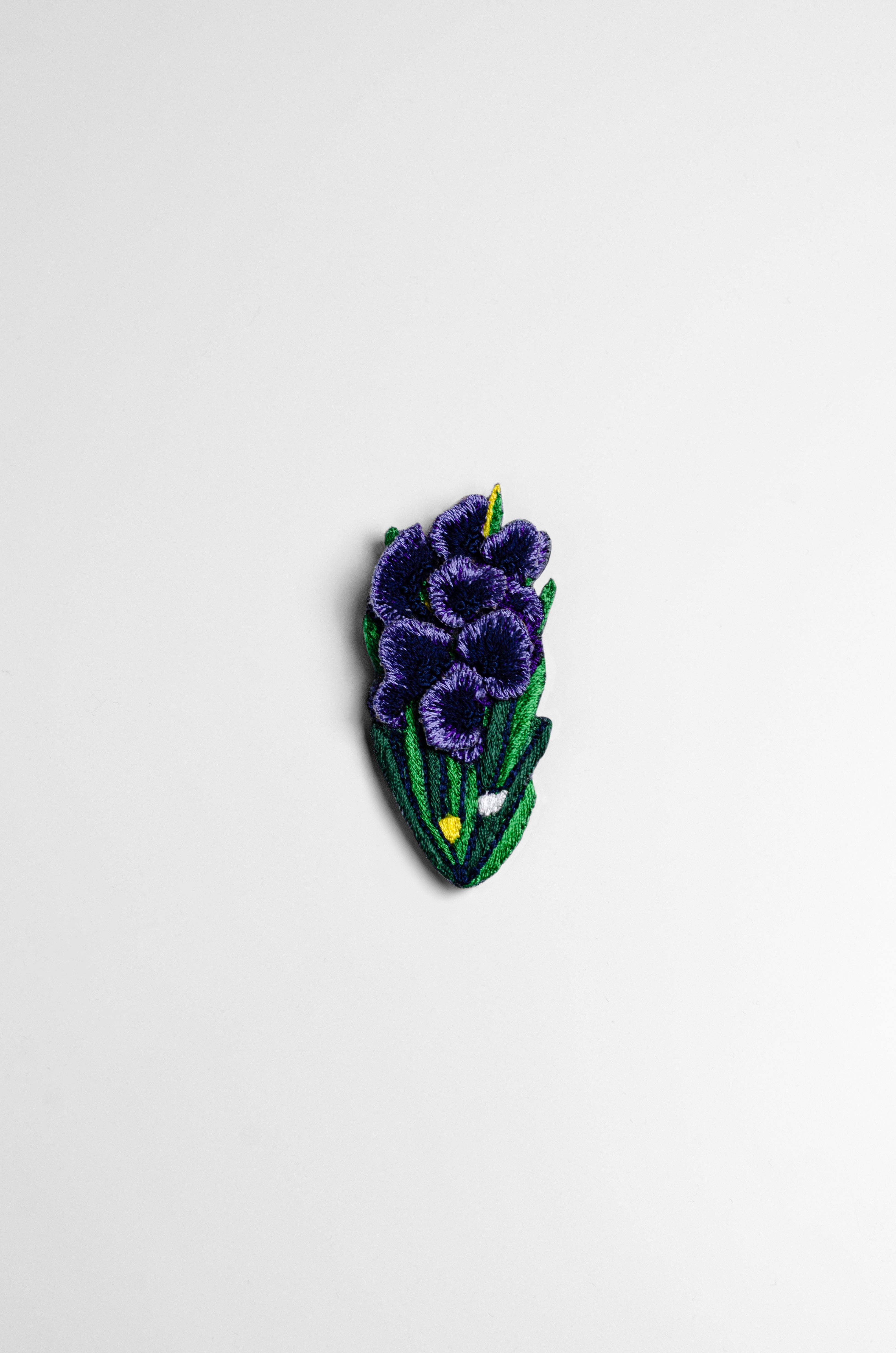 The Black Iris Brooch - ZAID FAROUKI
