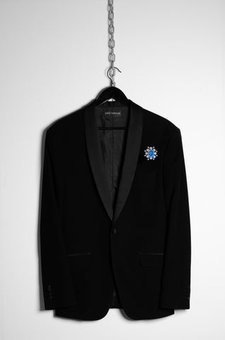 The Moon Rosette Brooch - ZAID FAROUKI