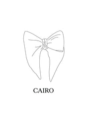 Asymmetric  Grey Bow Tie