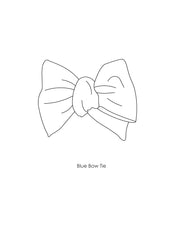 Blue Bow Tie