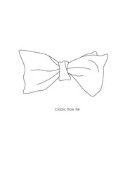 Blue Classic Bow Tie