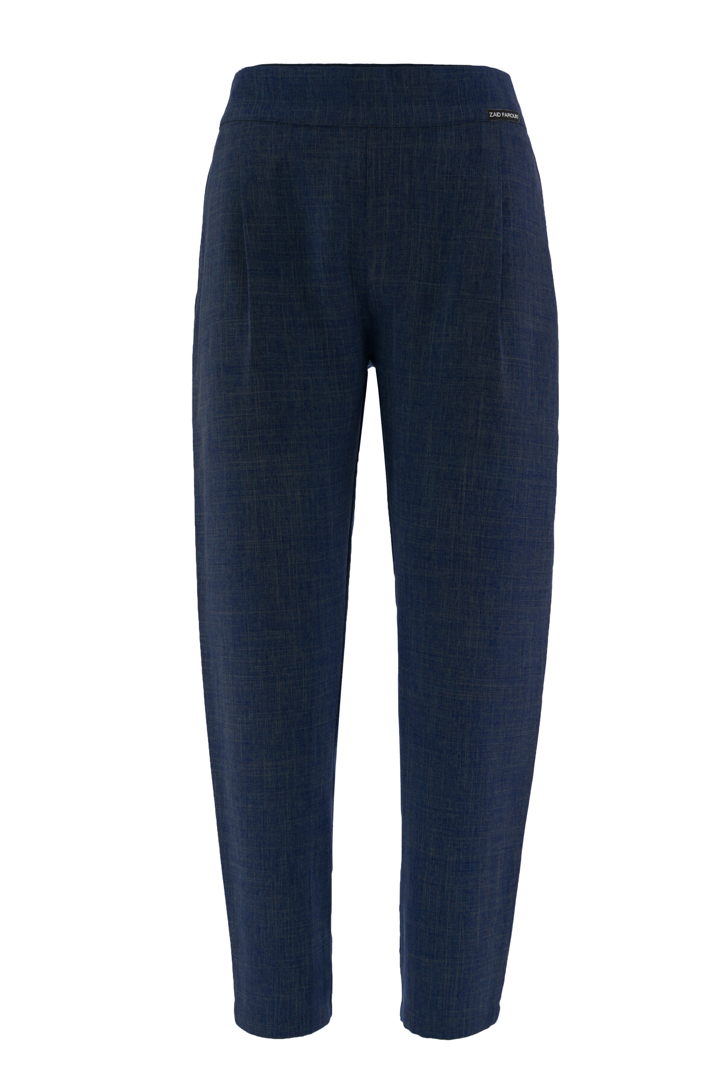 Navy Blue Linden Tailored Trousers